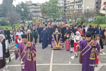 Υποδοχή των Αχράντων Παθών στην Ιερά Μητρόπολη Αιτωλοακαρνανίας