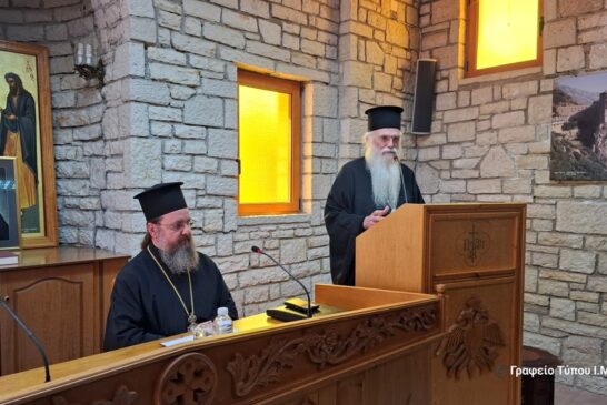 Ιερατική Σύναξη στην Ι. Μ. Αιτωλοακαρνανίας