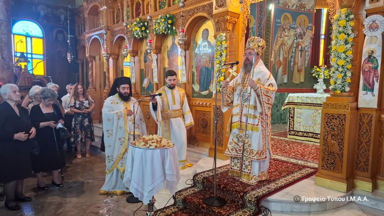 Η εορτή των Πρωτοκορυφαίων Αποστόλων στην Ι.Μ. Αιτωλοακαρνανίας