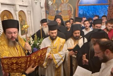 Κουρά νέου Μοναχού στην Ι. Μ. Παναγίας Ελεούσης  της Ι. Μ. Αιτωλοακαρνανίας
