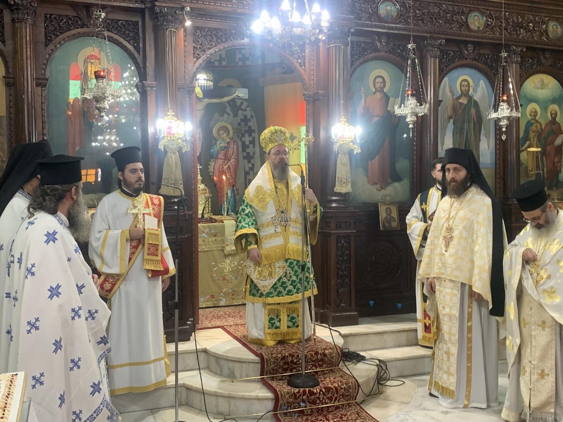 Αρχιερατική Θεία Λειτουργία στην Λεπενού Αιτωλοακαρνανίας