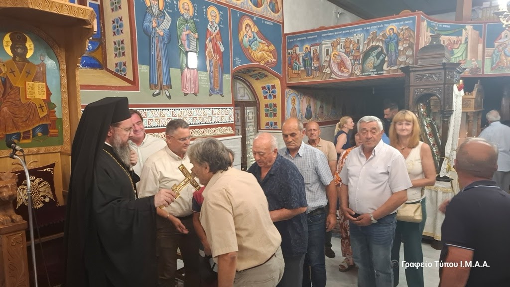 Παρακλήσεις πρώτης εβδομάδος Δεκαπενταυγούστου στην Ι. Μ. Αιτωλοακαρνανίας