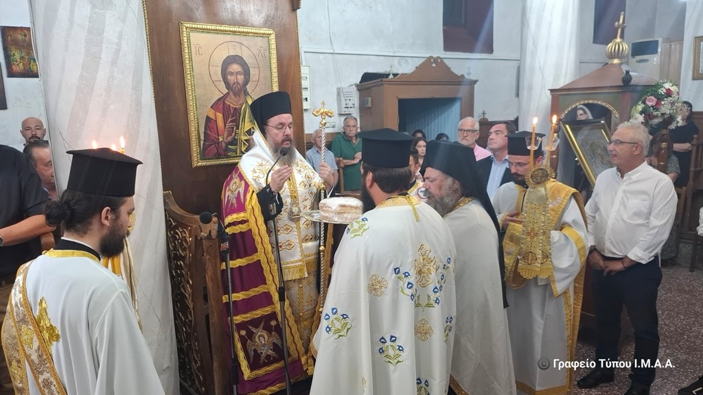 Ο Εσπερινός της Μεταμορφώσεως του Σωτήρος Χριστού στο Τρίκλινο Βάλτου