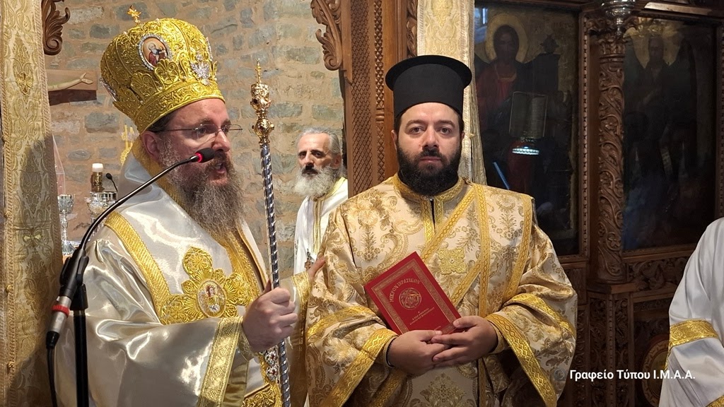 Χειροτονία νέου Διακόνου στην Ι. Μ. Αιτωλοακαρνανίας