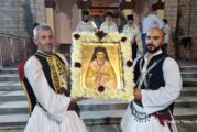 Ο Εσπερινός του Αγίου Καλλινίκου Μητροπολίτου Εδέσσης του Αιτωλού στην γενέτειρά του