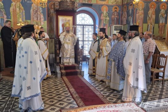H Αποτομή της Κεφαλής του Τιμίου Προδρόμου στην Ι.Μ. Αιτωλοακαρνανίας