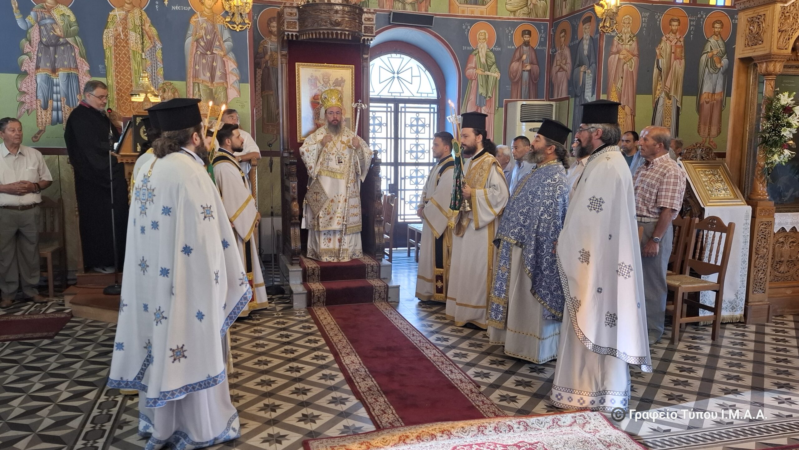 H Αποτομή της Κεφαλής του Τιμίου Προδρόμου στην Ι.Μ. Αιτωλοακαρνανίας