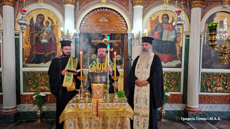 Αγιασμός στο Σπίτι Γαλήνης Χριστού Ι.Π. Μεσολογγίου