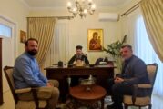 Παράδοση των Μελετών και της Οικοδομικής Άδειας για την Δημιουργία του Διοικητικού Κέντρου της Ι. Μ. Αιτωλοακαρνανίας στο Αγρίνιο