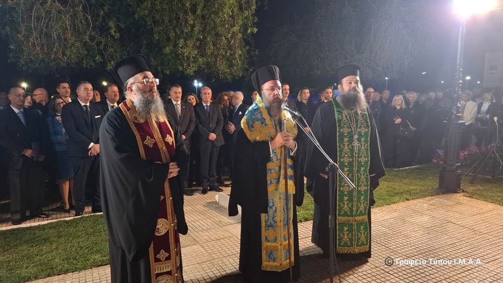 Αποκαλυπτήρια Μνημείου Τυπογράφου Δημητρίου Μεσθενέα στην Ιερά Πόλη Μεσολογγίου