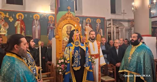 Η εορτή των Εισοδίων της Θεοτόκου  στην Ι. Μ. Αιτωλοακαρνανίας