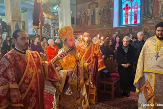 Η δεύτερη ημέρα των Χριστουγέννων  στην Ι. Μ. Αιτωλοακαρνανίας