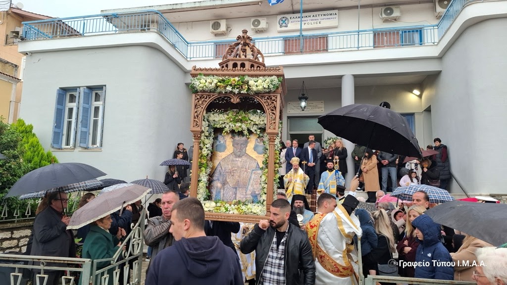 Η εορτή του Αγίου Νικολάου στην Ι. Μ. Αιτωλοακαρνανίας