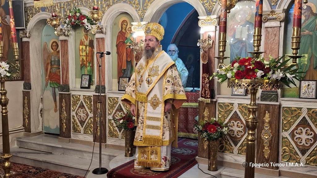 Αρχιερατική Θεία Λειτουργία στην Σκουτερά Αιτωλοακαρνανίας
