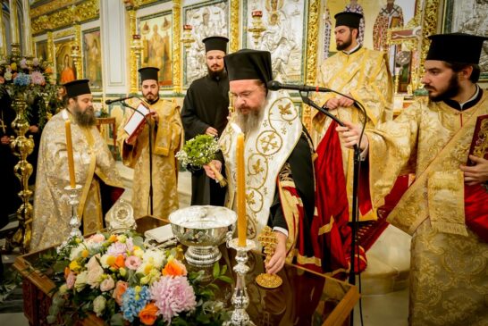 Θυρανοίξια ανακαινισθέντος Ι. Μ. Ν. Αγίου Σπυρίδωνος  Ι. Π. Μεσολογγίου