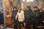 Ρασοευχή νέου Μοναχού  στην Ιερά Μονή Παναγίας Ελεούσης Κλεισούρας