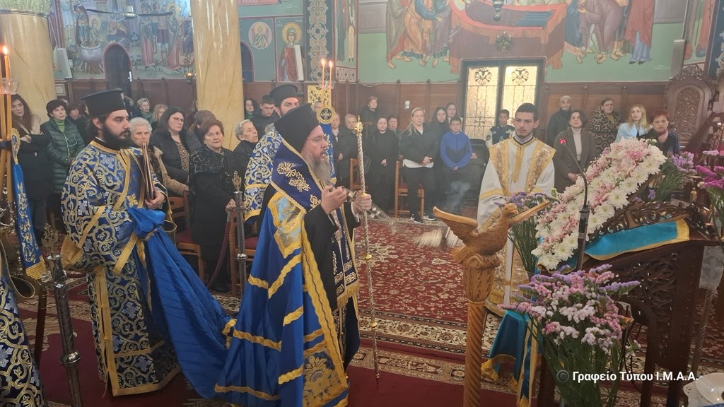 Η Β’ Στάση των Χαιρετισμών της Παναγίας στην Αμφιλοχία