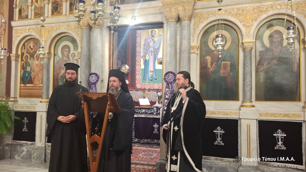 Ο τρίτος Κατανυκτικός Εσπερινός στην Ι. Μ. Αιτωλοακαρνανίας