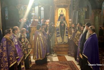 Ο τέταρτος Κατανυκτικός Εσπερινός στην Ι. Μ. Αιτωλοακαρνανίας