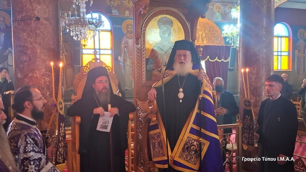 Πέμπτος Κατανυκτικός Εσπερινός στην Ι. Μ. Αιτωλοακαρνανίας