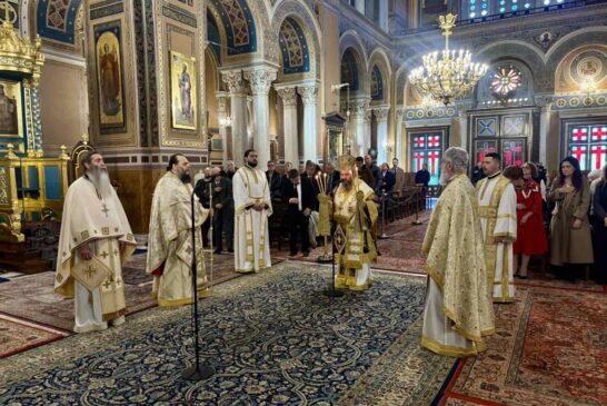 Θεία Λειτουργία του Μητροπολίτου Αιτωλοακαρνανίας  στην Αθήνα για τις Εορτές Εξόδου 2026