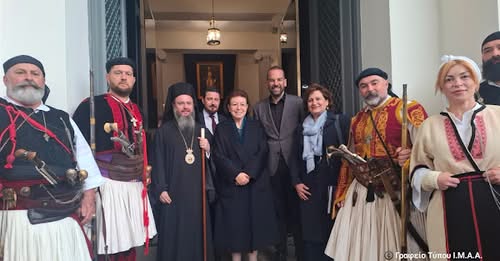 Νυχτερινό ευλαβικό προσκύνημα  στον Κήπο των Ηρώων στην Ι. Π. Μεσολογγίου