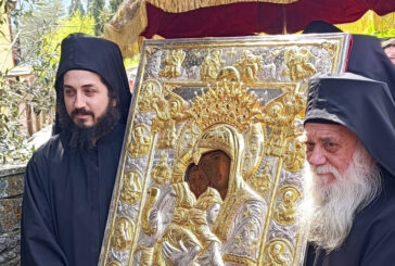 Έλευση της Ιεράς Εικόνος της Παναγίας «Άξιον Εστί»  εκ του Αγίου Όρους στην Ι. Π. Μεσολογγίου Οδηγίες για την διεξαγωγή του ιερού προσκυνήματος