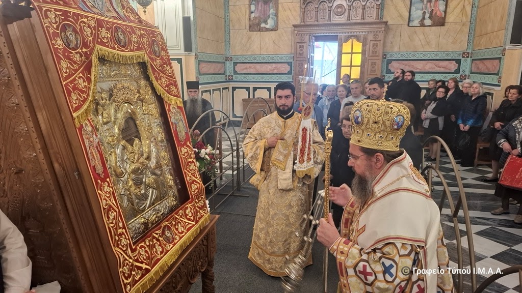 Τέταρτη Ημέρα του προσκυνήματος της Υπεραγίας Θεοτόκου «Άξιον Εστί» στην Ι. Π. Μεσολογγίου