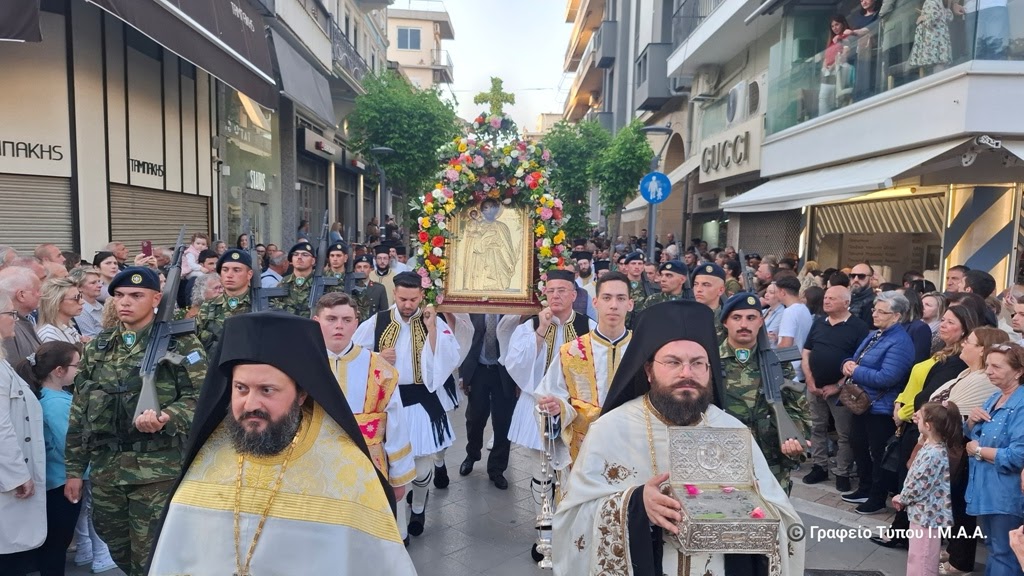 Η Λιτανεία  του  Αγίου  Χριστοφόρου  στο  Αγρίνιο