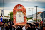 Πάνδημη Υποδοχή της Ιεράς Εικόνος της Παναγίας «Άξιον Εστί» στην Ιερά Πόλη Μεσολογγίου