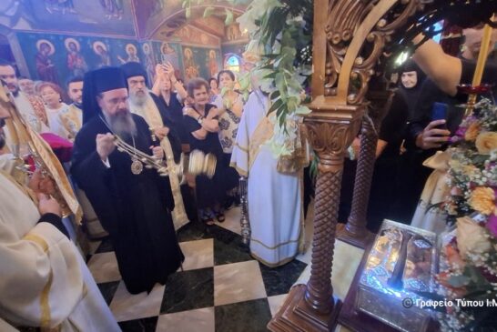 Υποδοχή Ιερού Λειψάνου Αγίου Αρσενίου του Καππαδόκου  στην Ι. Μ. Αιτωλoακαρνανίας