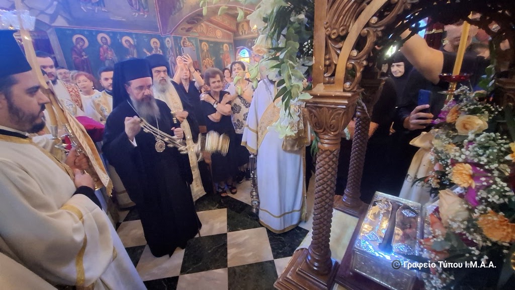 Υποδοχή Ιερού Λειψάνου Αγίου Αρσενίου του Καππαδόκου  στην Ι. Μ. Αιτωλoακαρνανίας