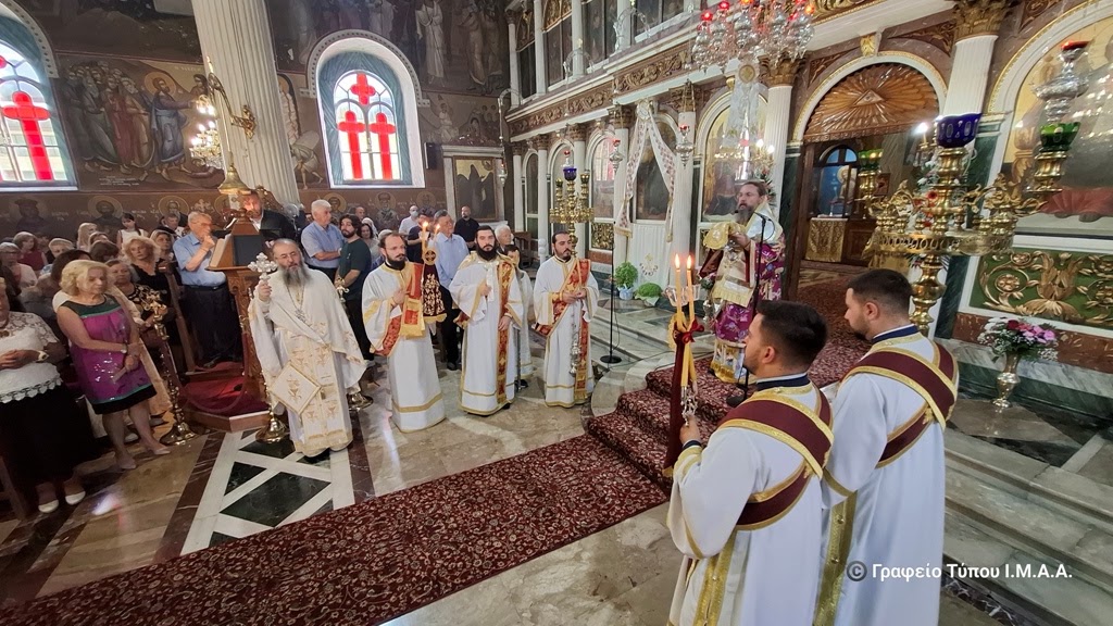 Η εορτή της Αγίας Παρασκευής στην Ι. Μ. Αιτωλoακαρνανίας