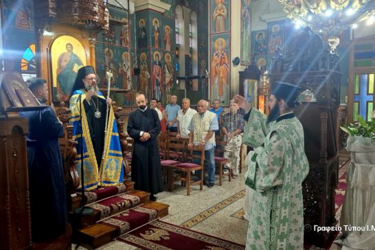 Παρακλήσεις πρώτης εβδομάδος Δεκαπενταυγούστου  στην Ι. Μ. Αιτωλωοακαρνανίας