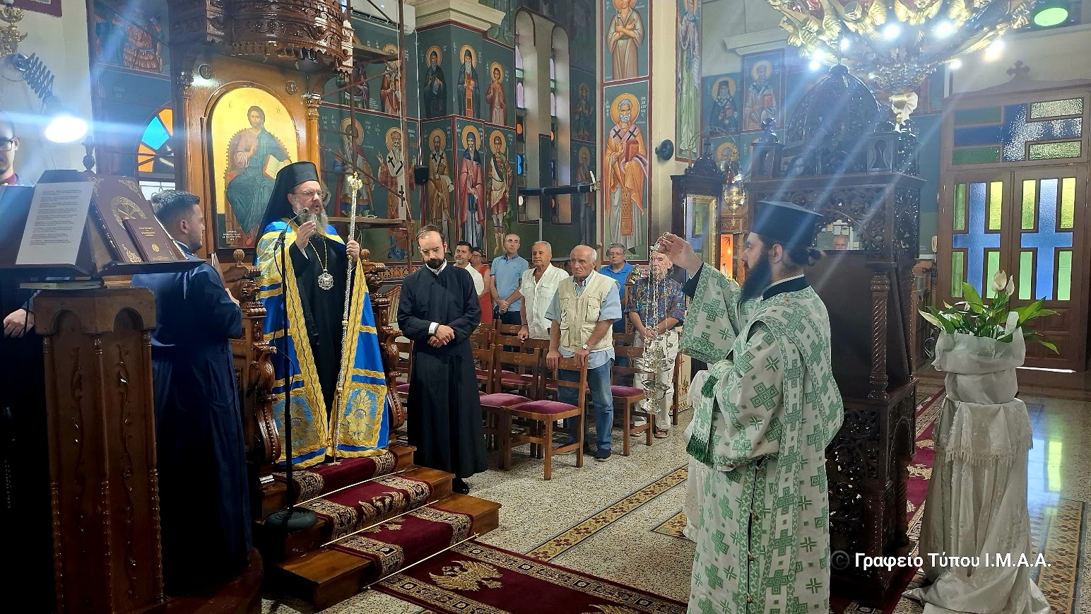 Παρακλήσεις πρώτης εβδομάδος Δεκαπενταυγούστου στην Ι. Μ. Αιτωλωοακαρνανίας