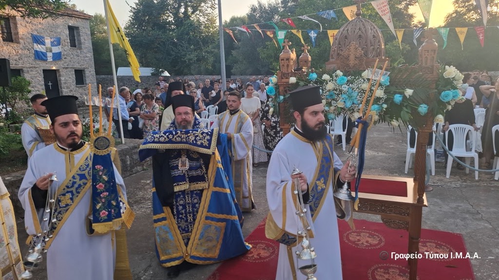 Η Απόδοση της Εορτής της Κοιμήσεως της Θεοτόκου  στην Ι. Μ. Αιτωλοακαρνανίας