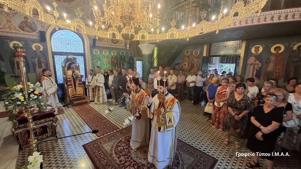 Ο Εσπερινός του Αγίου Κοσμά του Αιτωλού  στο Θέρμο Αιτωλοακαρνανίας