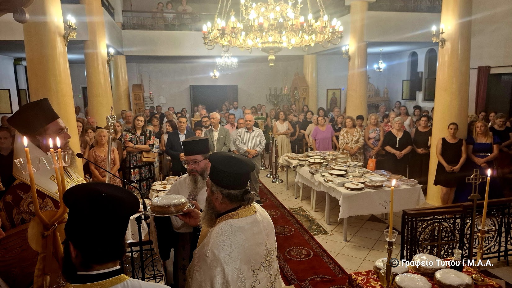 Η εορτή του Αγίου Φανουρίου στην Ι. Μ. Αιτωλοακαρνανίας