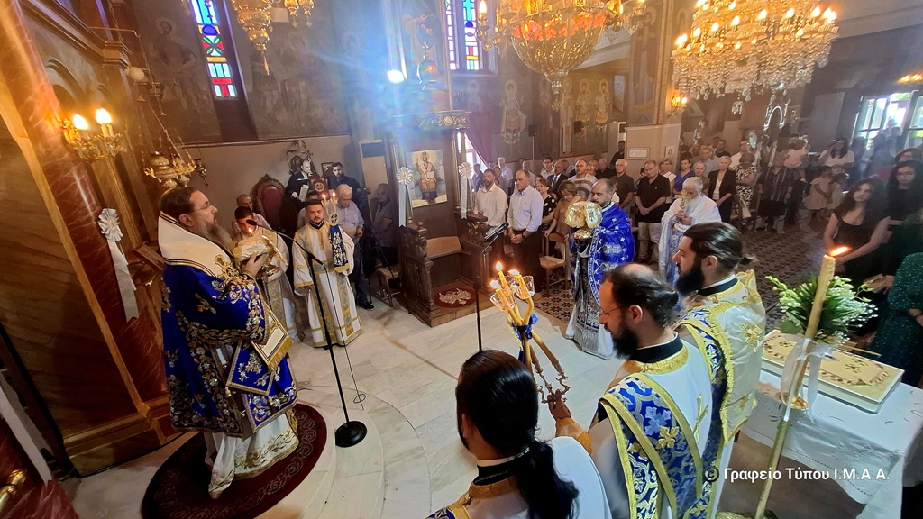 Κυριακή ΙΔ’ Ματθαίου στην Ι. Μ. Αιτωλοακαρνανίας