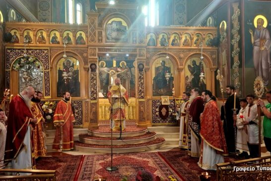 Η εορτή του Αγίου Δημητρίου του Μυροβλήτου  στην Ι. Μ. Αιτωλοακαρνανίας